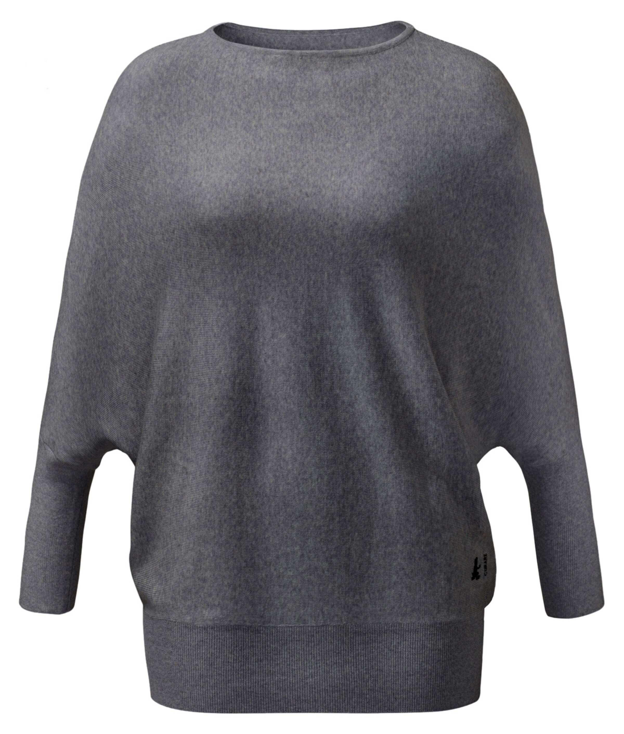 CURARE Yogawear - Oversize Pullover in basaltgrau