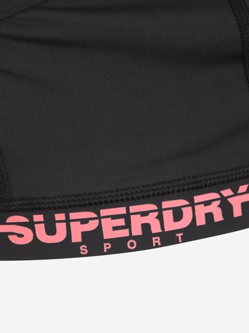 Superdry Regular Sportbikinitopp i svart