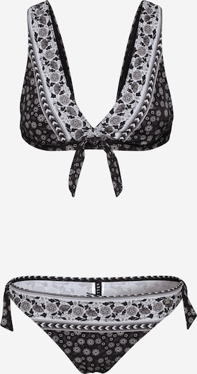 JETTE Bikini 'Bow' in Grey / Black / White, Item view