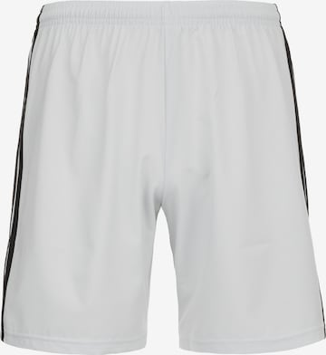 ADIDAS SPORTSWEAR Regular Workout Pants 'Condivo 18' in White: front