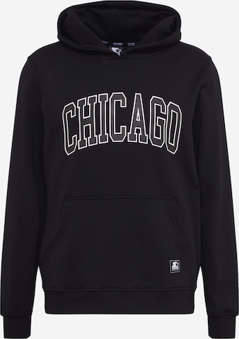 Regular fit Bluză de molton 'Chicago' de la Starter Black Label pe negru: față