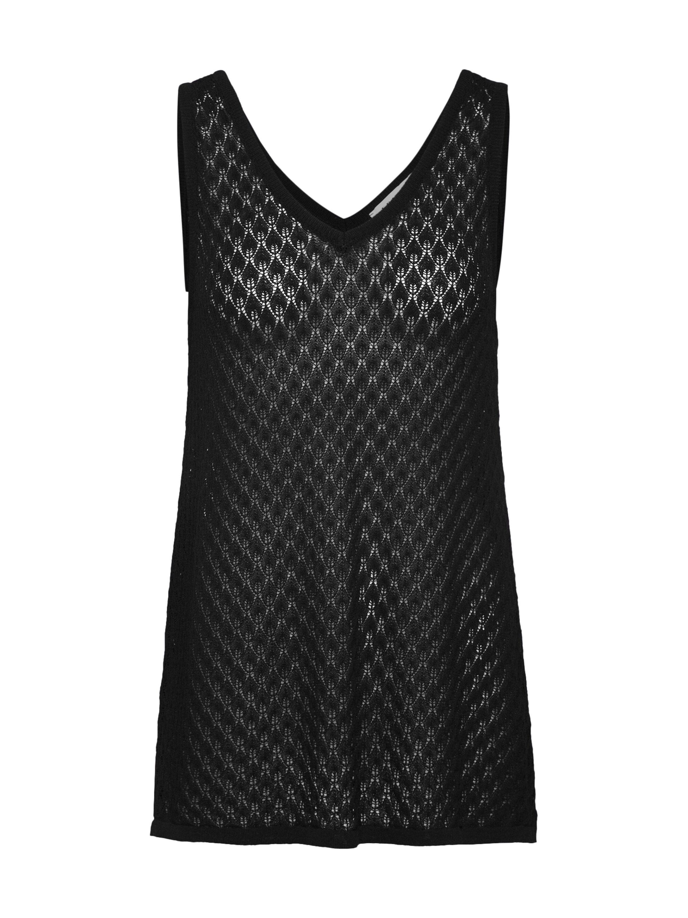 EDITED - Top 'Claudine' in schwarz