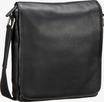 LEONHARD HEYDEN Laptop Bag 'Berlin 7368' in Black: front