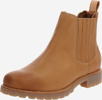 Chelsea Boots PANAMA JACK en beige : devant