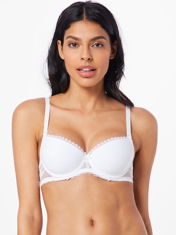 ESOTIQ Regular Bra 'KASSIDY 20183' in White: front