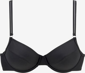 s.Oliver - Top de bikini 'Rome' en negro: frente