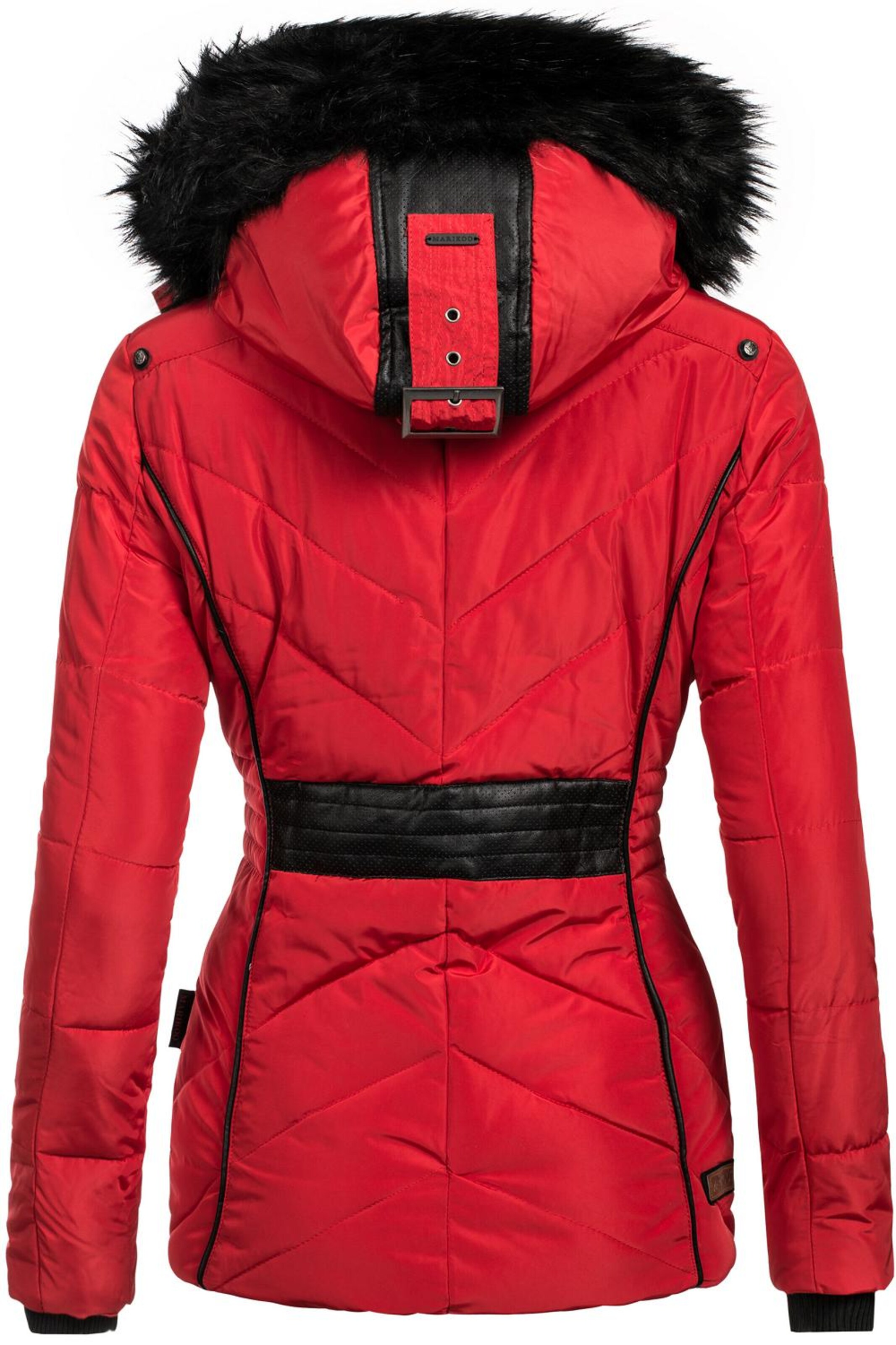 Veste d’hiver 'Vanilla' MARIKOO en rouge