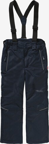 TROLLKIDS Outdoor Pants in Blue: front