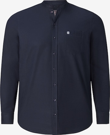 Jan Vanderstorm Regular fit Button Up Shirt 'Kallu' in Blue: front