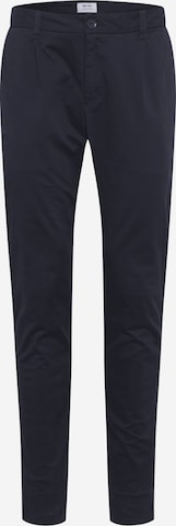 Only & Sons Pleat-Front Pants in Black: front