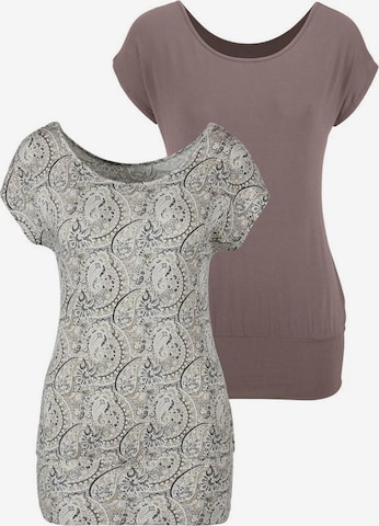 LASCANA - Camiseta en gris: frente