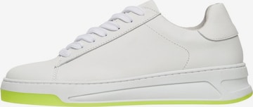 Bianco Leder Sneakers in Weiß: predná strana