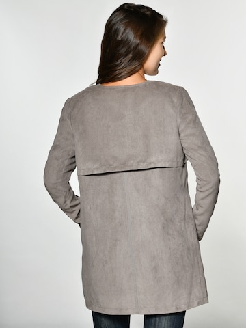 Maze Between-Seasons Coat 'Pula' in Grey