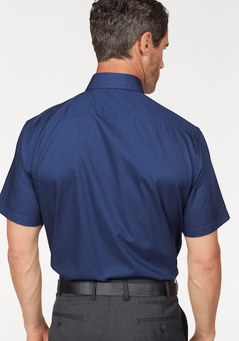 Man's World Regular Fit Hemd in Blau