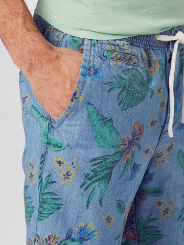 Superdry Normální Chino kalhoty 'Sunscorched' – modrá