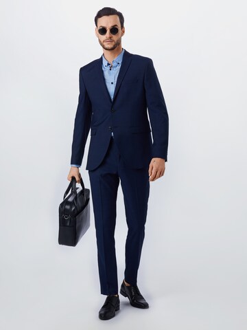 Regular Sacou 'Solaris' de la JACK & JONES pe albastru