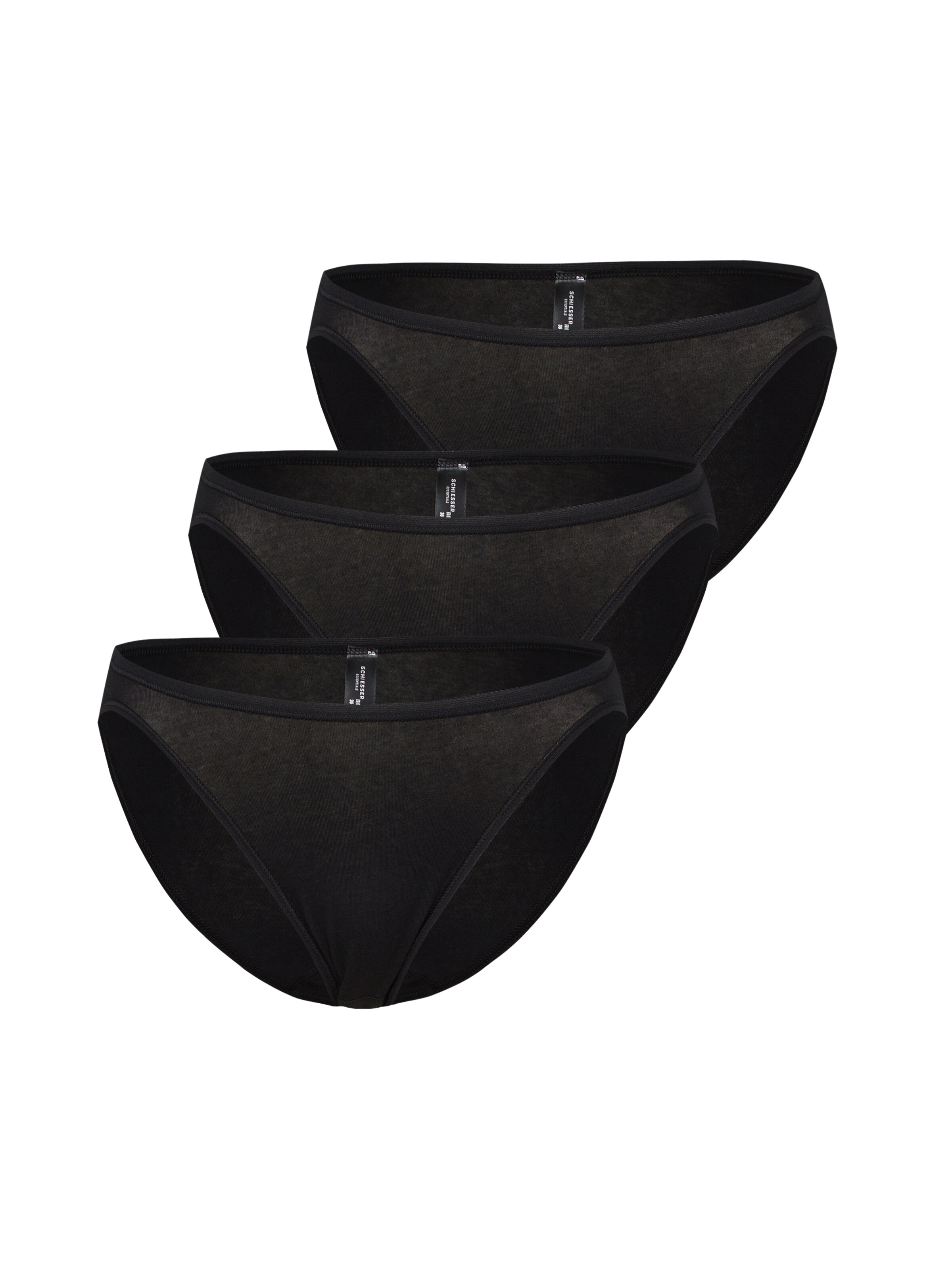 SCHIESSER - Slip 'Rio' in de kleur Zwart