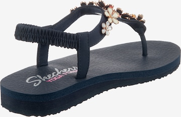 SKECHERS T-Bar Sandals 'Meditation' in Blue