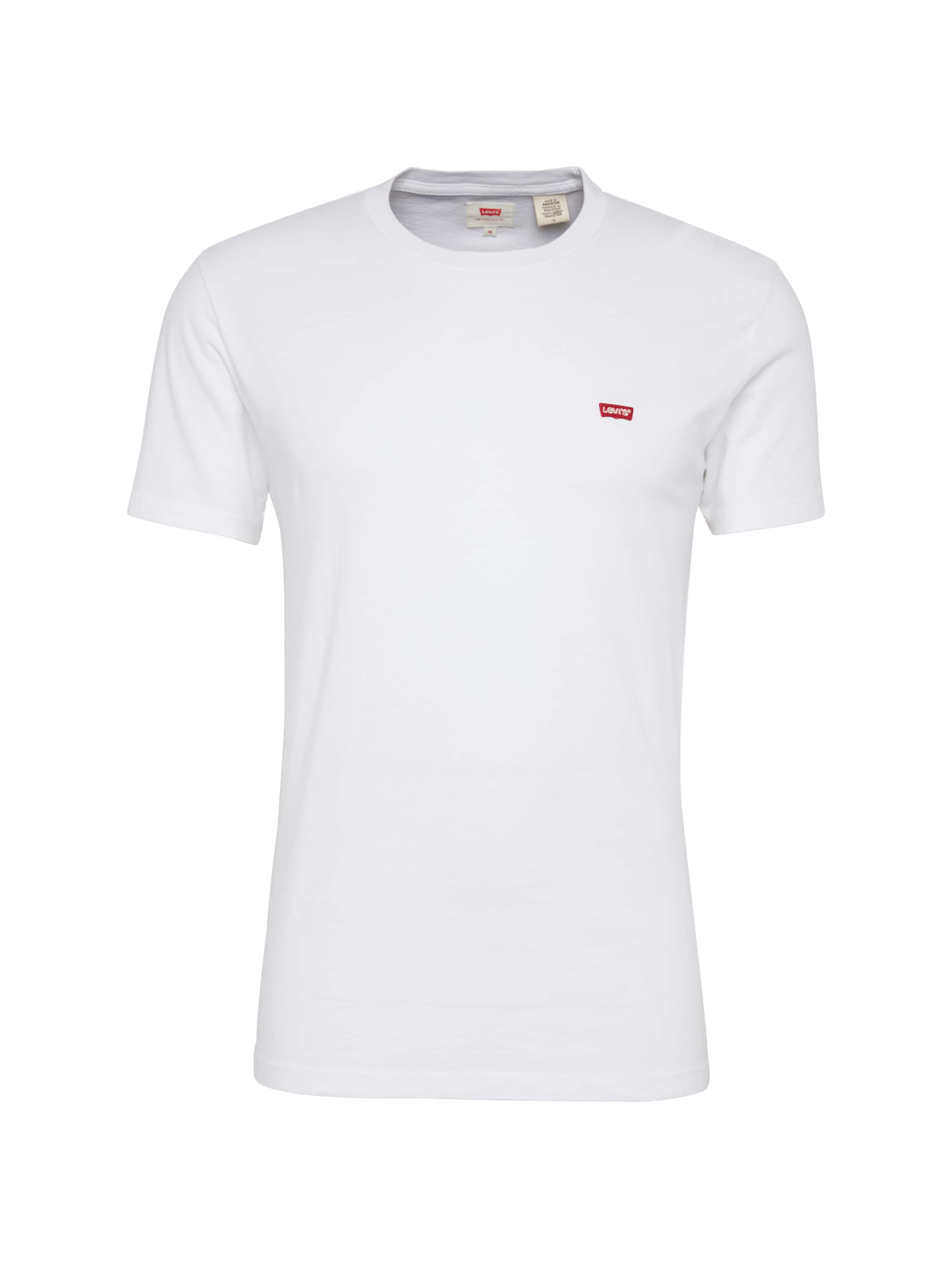 LEVI'S ® - Camisa 'Original Housemark Tee' em branco: frente