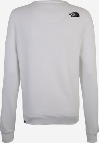 Coupe regular Sweat-shirt 'Drew Peak' THE NORTH FACE en blanc