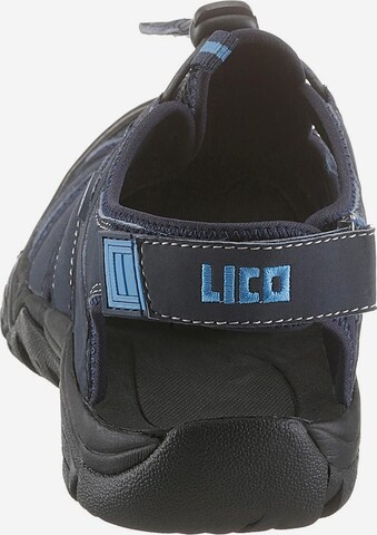 LICO Wandelsandalen 'Manchester' in Blauw