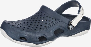 Crocs Clogs in Blauw: voorkant