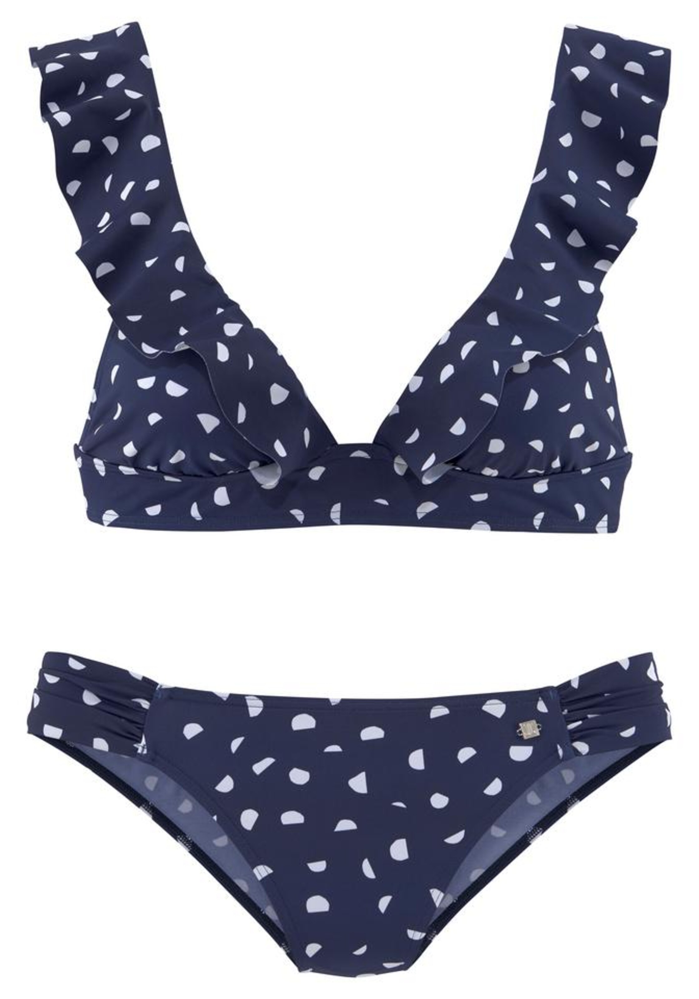 JETTE Bikini in Blue: front