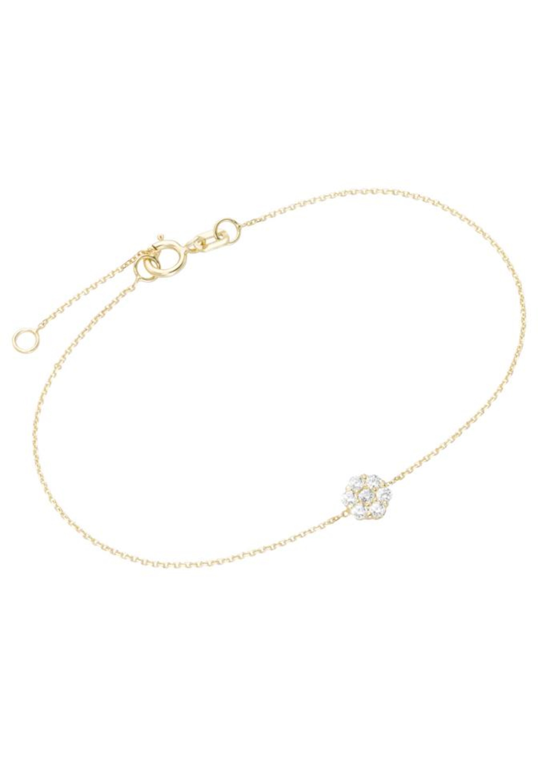 FIRETTI - Pulseira 'Rund' em ouro: frente