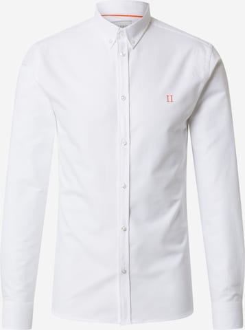 Coupe regular Chemise 'Oliver Oxford' Les Deux en blanc : devant