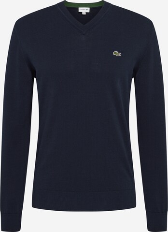 LACOSTE Regular fit Πουλόβερ σε μπλε: μπροστά