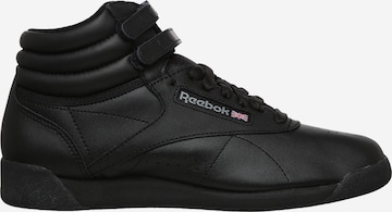 Sneaker înalt de la Reebok Classics pe negru: lateral