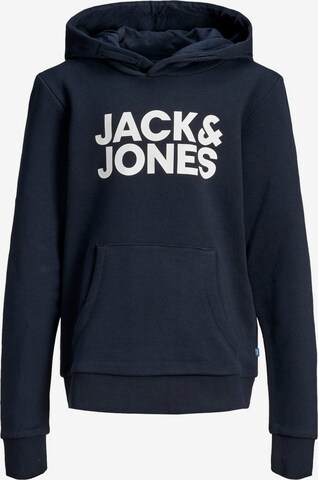 Jack & Jones Junior Sweatshirt in Blauw: voorkant