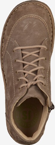 JOSEF SEIBEL Lace-Up Ankle Boots 'Neele 1' in Brown