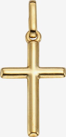 FIRETTI Kettenanhänger »glänzendes Kreuz, edel und massiv« in Gold: predná strana