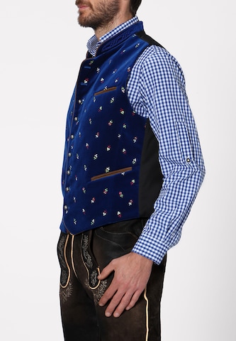 Gilet folklorique 'Calzado' STOCKERPOINT en bleu