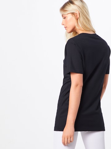 Merchcode Shirt 'Ladies Moth' in Schwarz: zadná strana