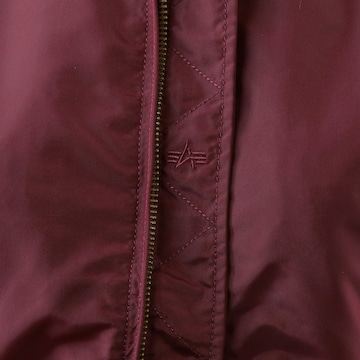 ALPHA INDUSTRIES Between-Season Jacket 'MA-1 TT WMN' in Red