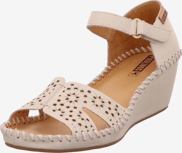 PIKOLINOS Sandals in White: front