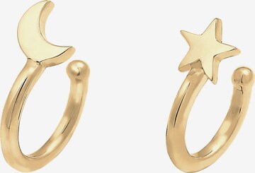 ELLI Earrings 'Astro' in Gold: front