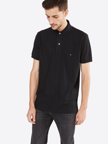 TOMMY HILFIGER Poloshirt in Schwarz: predná strana