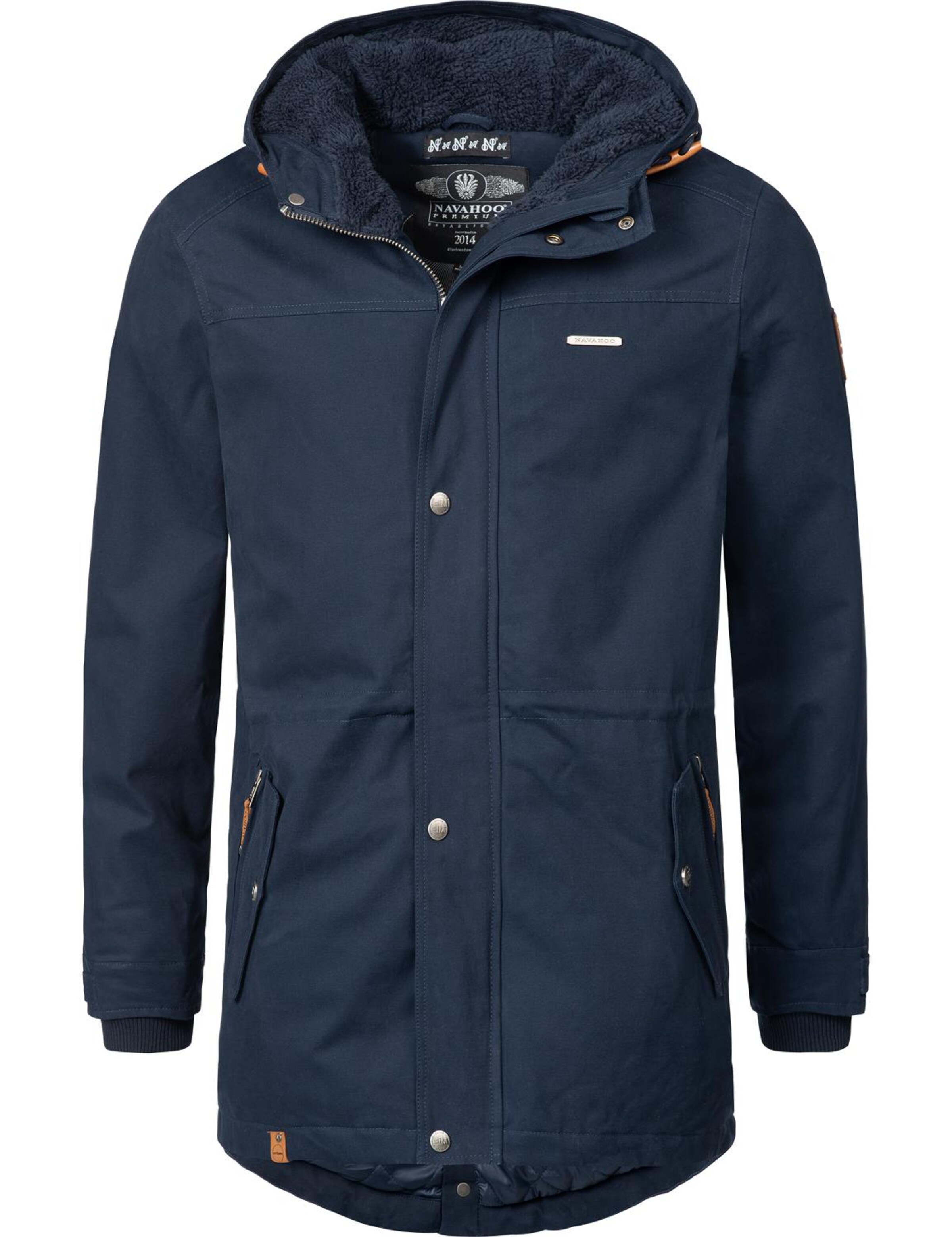 Parka invernale 'Manaka' di NAVAHOO in blu: frontale