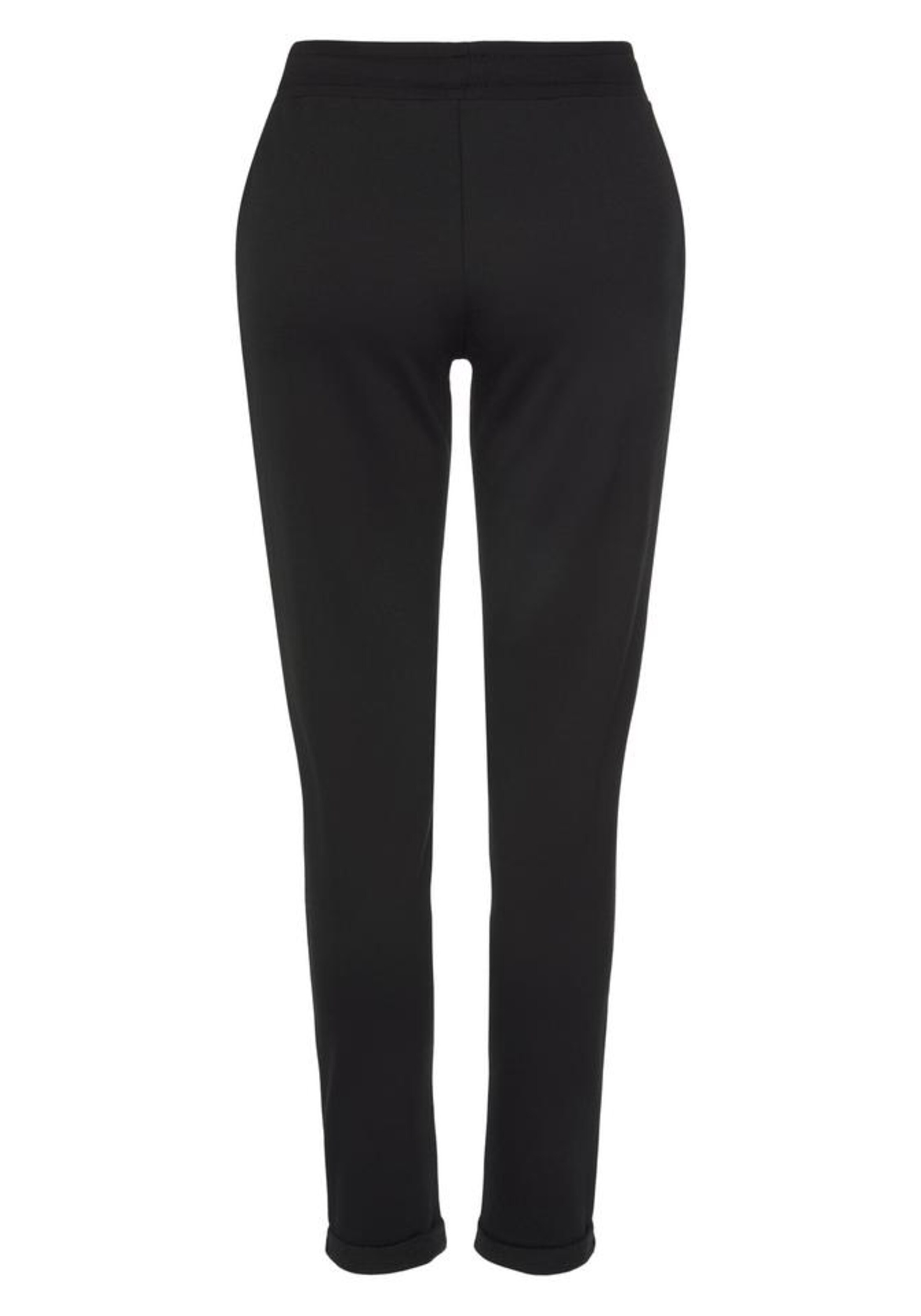LASCANA Zúžený strih Nohavice - Čierna