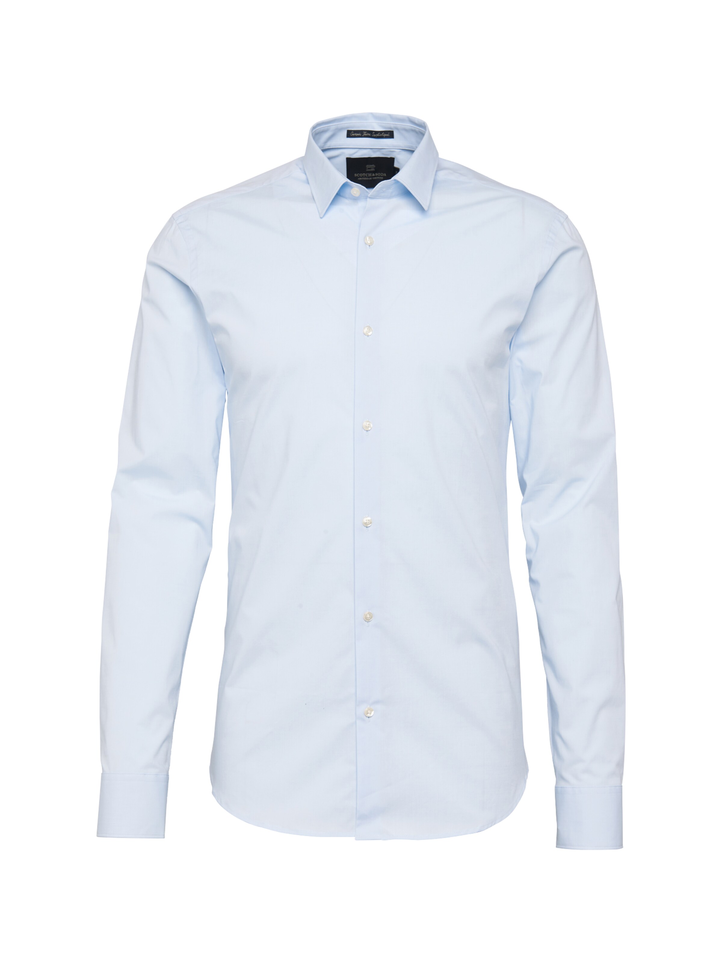 SCOTCH & SODA Zakelijk overhemd '132837-58' in de kleur Lichtblauw
