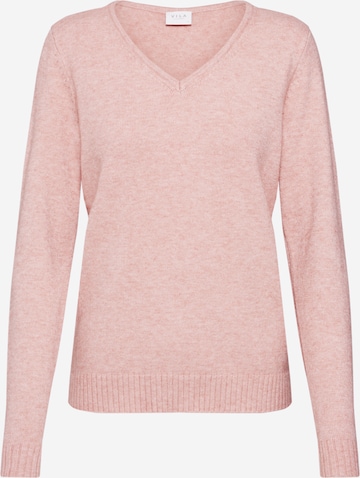 VILA Sweater 'Ril' in Pink: front