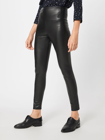 Skinny Leggings 'Elyssa ROS' OPUS en noir : devant