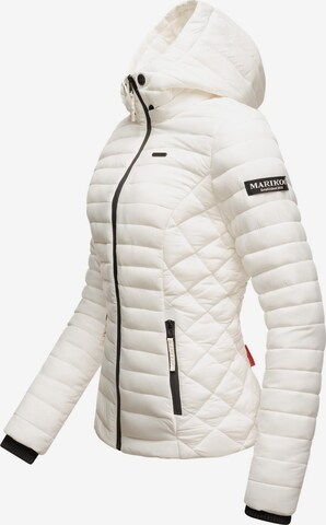 MARIKOO Between-Season Jacket 'Samtpfote' in White