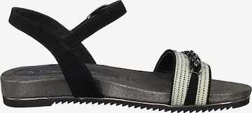 TAMARIS Sandalen met riem in Zwart