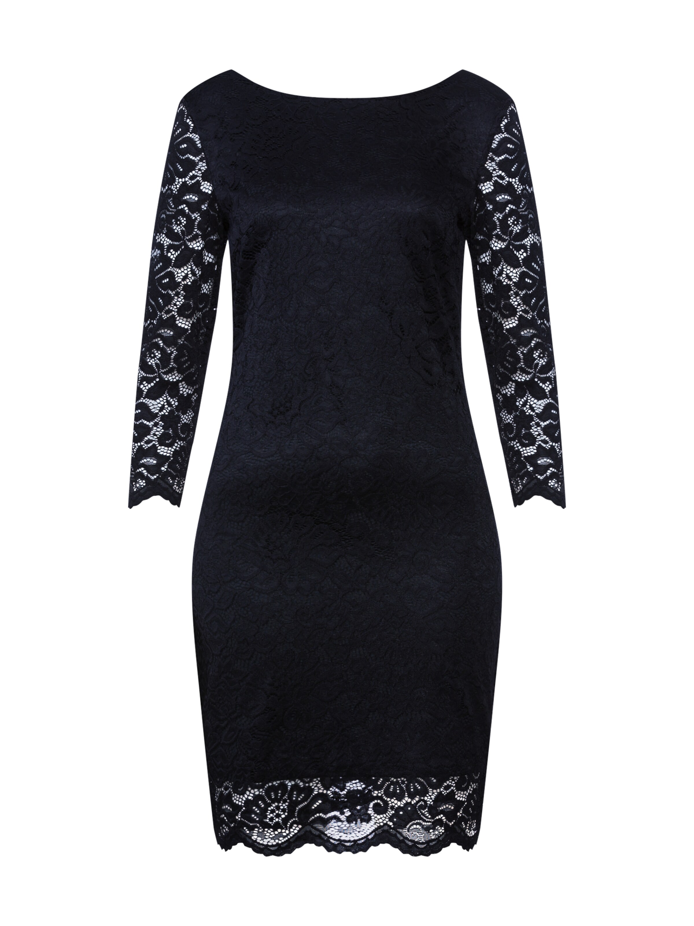 VILA - Kokerjurk 'ELLIS' in de kleur Zwart