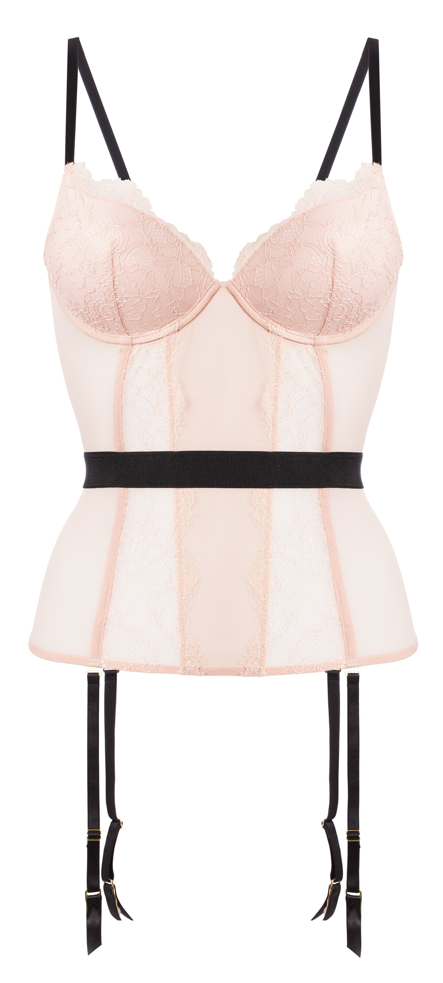 PALMERS - Korset 'SEXY ROMANCE' in de kleur Rosa