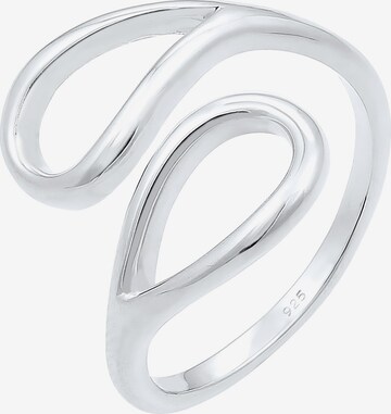 ELLI Ring in Silver: front